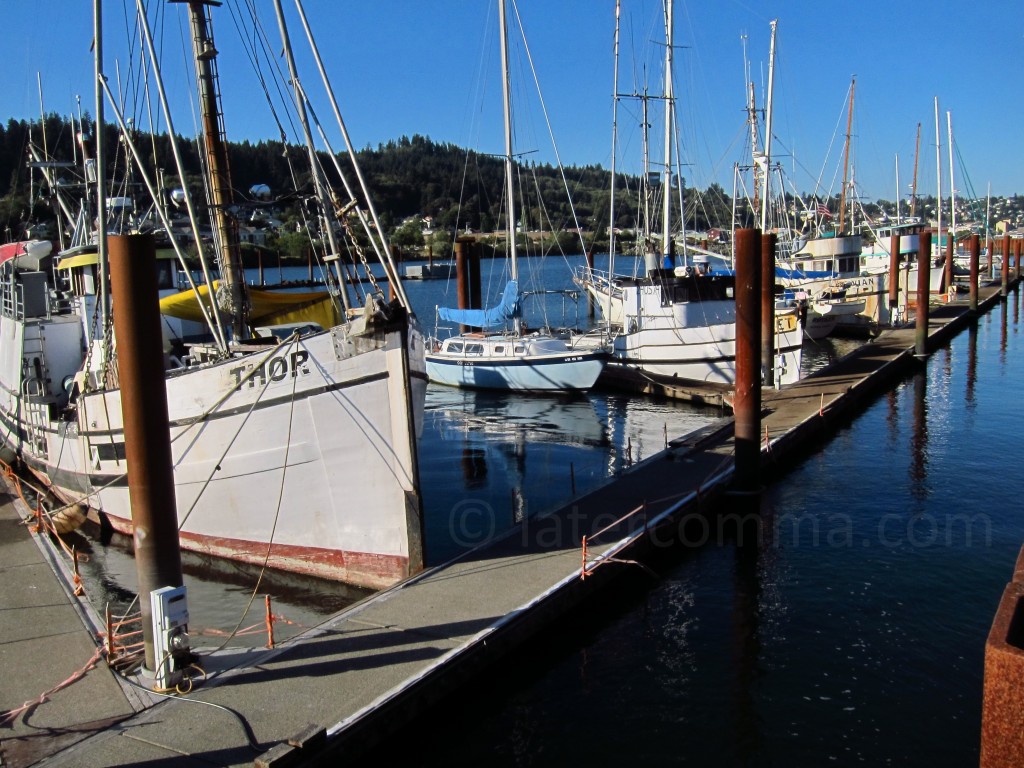 marina at Astoria, Oregon