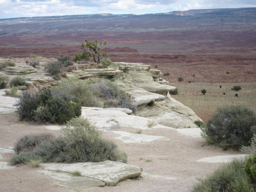 Utah On I-80 At San Rafael Reef