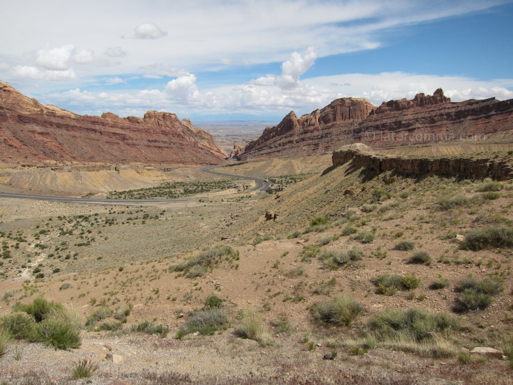 Utah On I-80 At San Rafael Reef