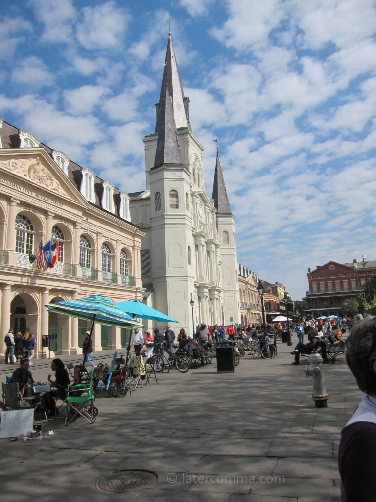 St. Louis Cathedral, Jackson Square.