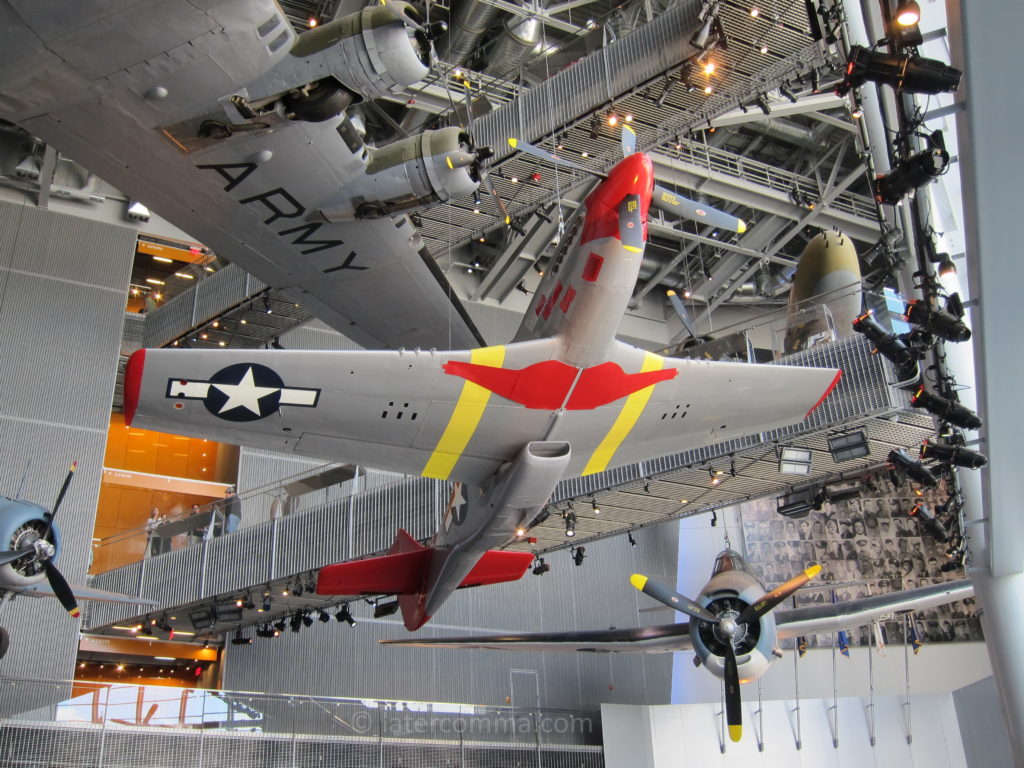 War planes, National World War II Museum.