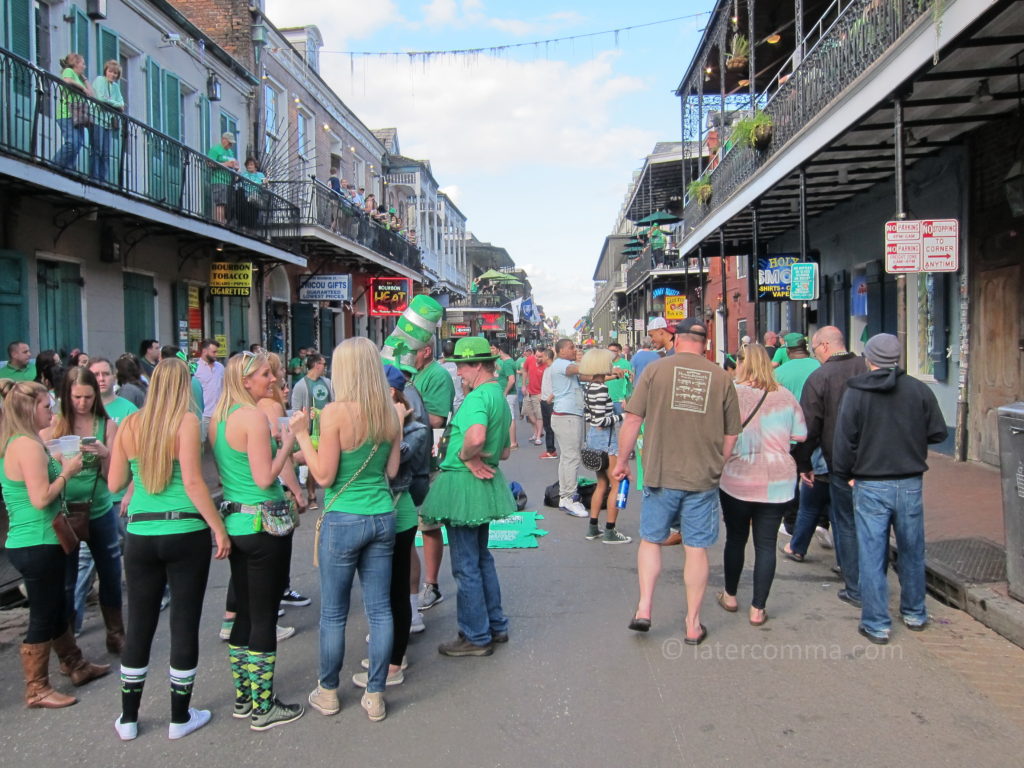 Bourbon Street, New Orleans.