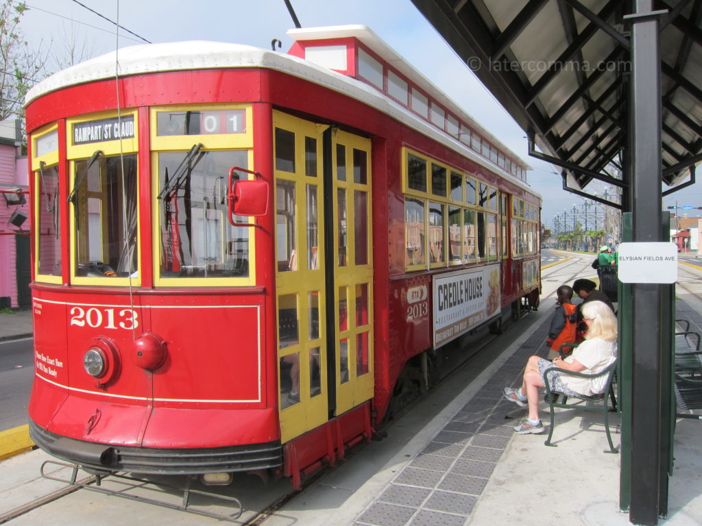 Rampart-St. Claude Streetcar.