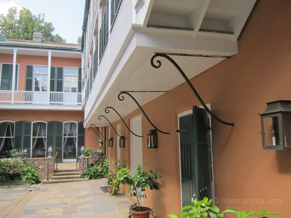 Courtyard, Historic New Orleans Collection.