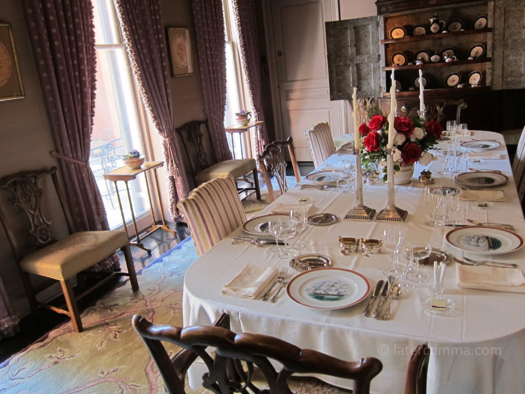 Dining room, Williams Residence.