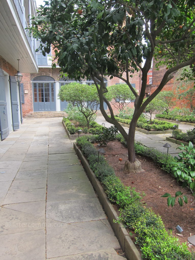 Courtyard, Hermann-Grima House.