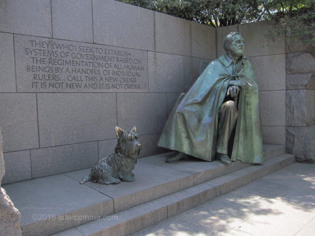 FDR Statue (with Fala)